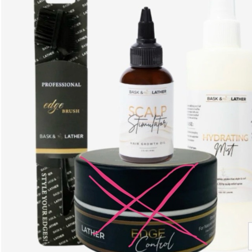 Bask and Lather Protective and Edge Growth Bundle